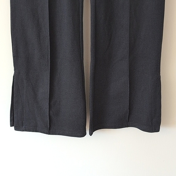 Ebb & Flow Womens Medium Flared Pull On Pants Gray Yoga Athleisure Activewear - Picture 2 of 7